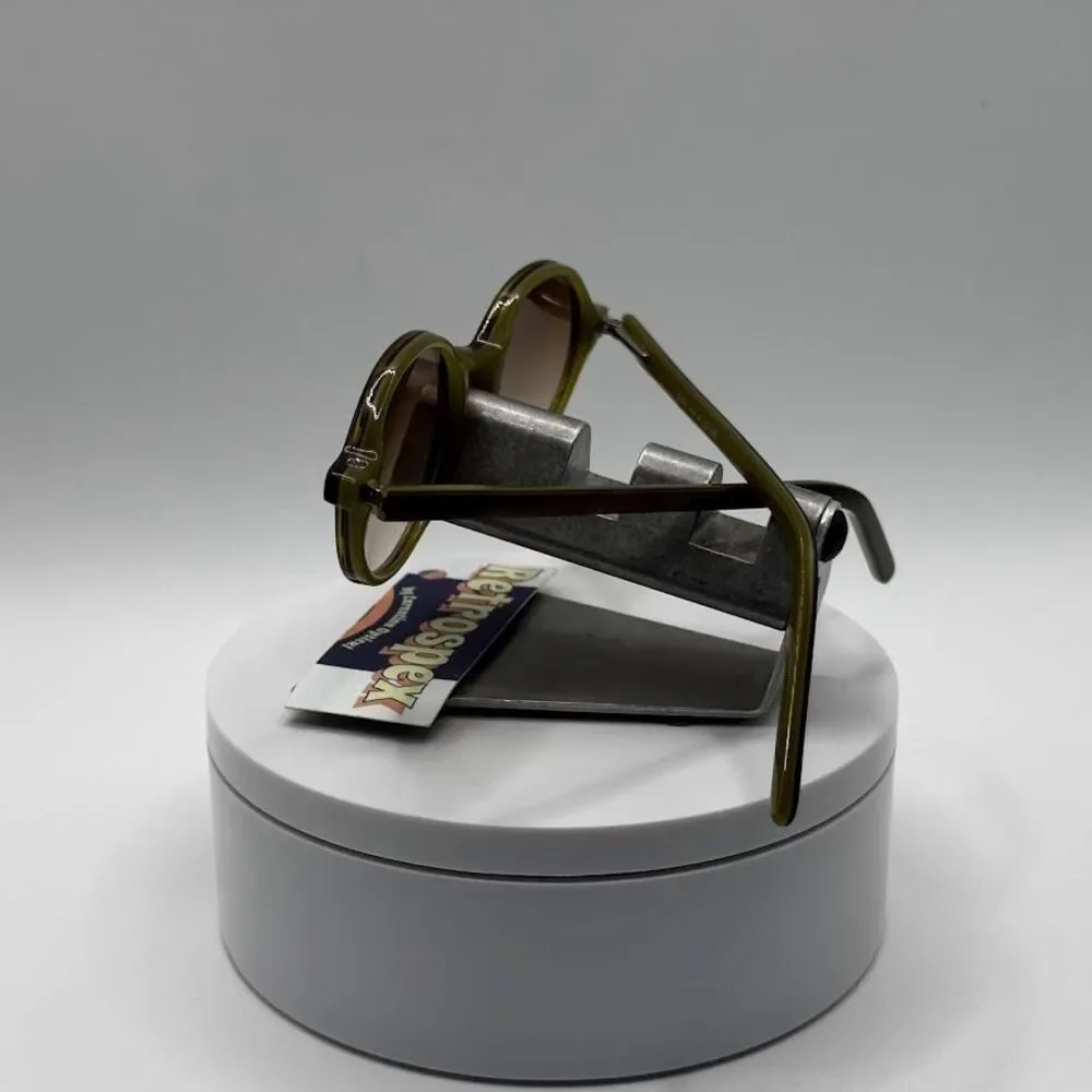 Vintage NOS Y2K Round Plastic Eyeglass Frames with New Non-RX Sun Lenses | LeGre